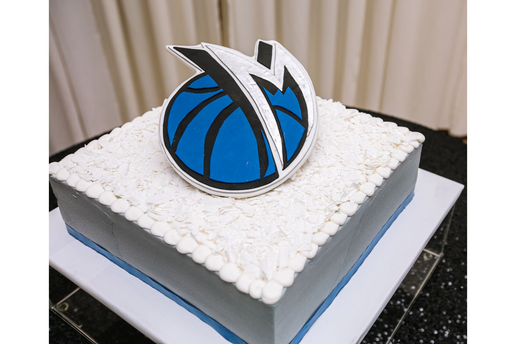 015-MP-Dallas-Wedding-Groom-Cake-Sports-Black-White-Judy-Cordell-Events 2