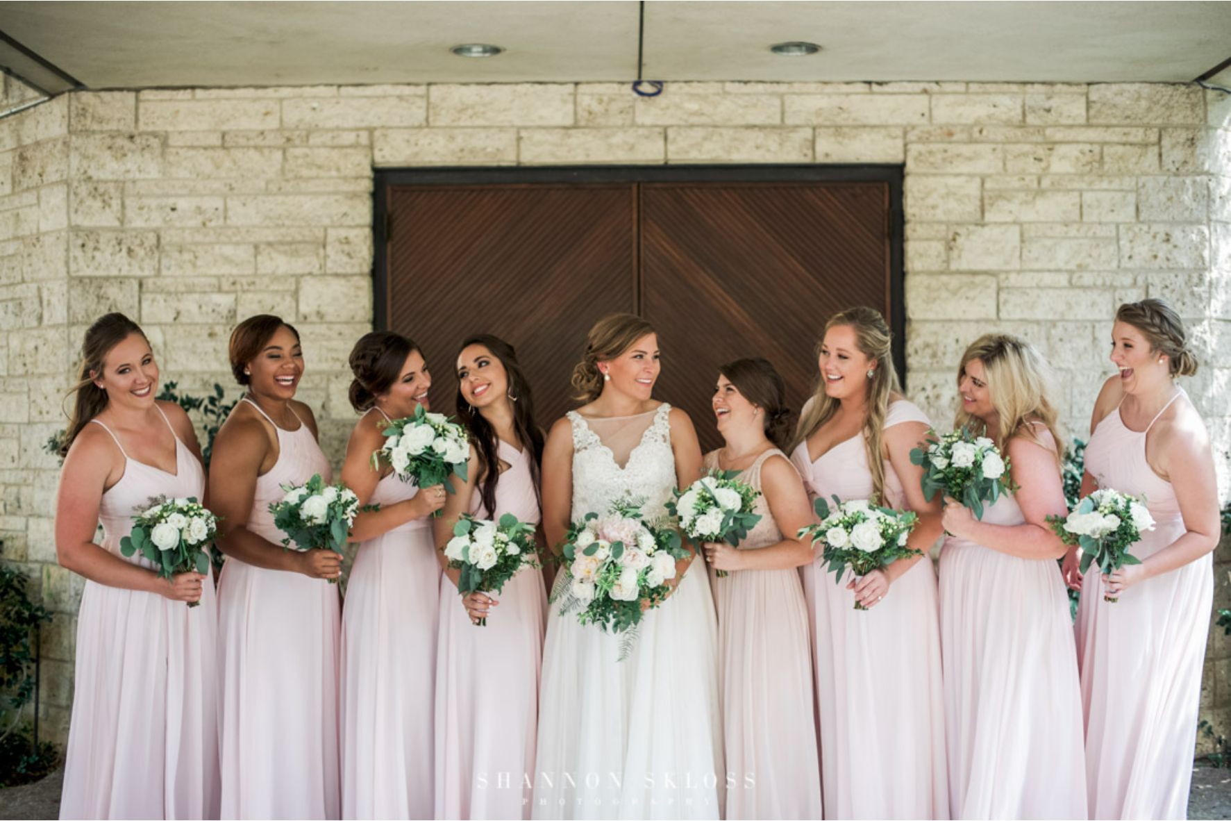 KM-004-dallas wedding-custom wedding-bridesmaids-floral-dresses-blush and navy wedding-JudyCordellEvents