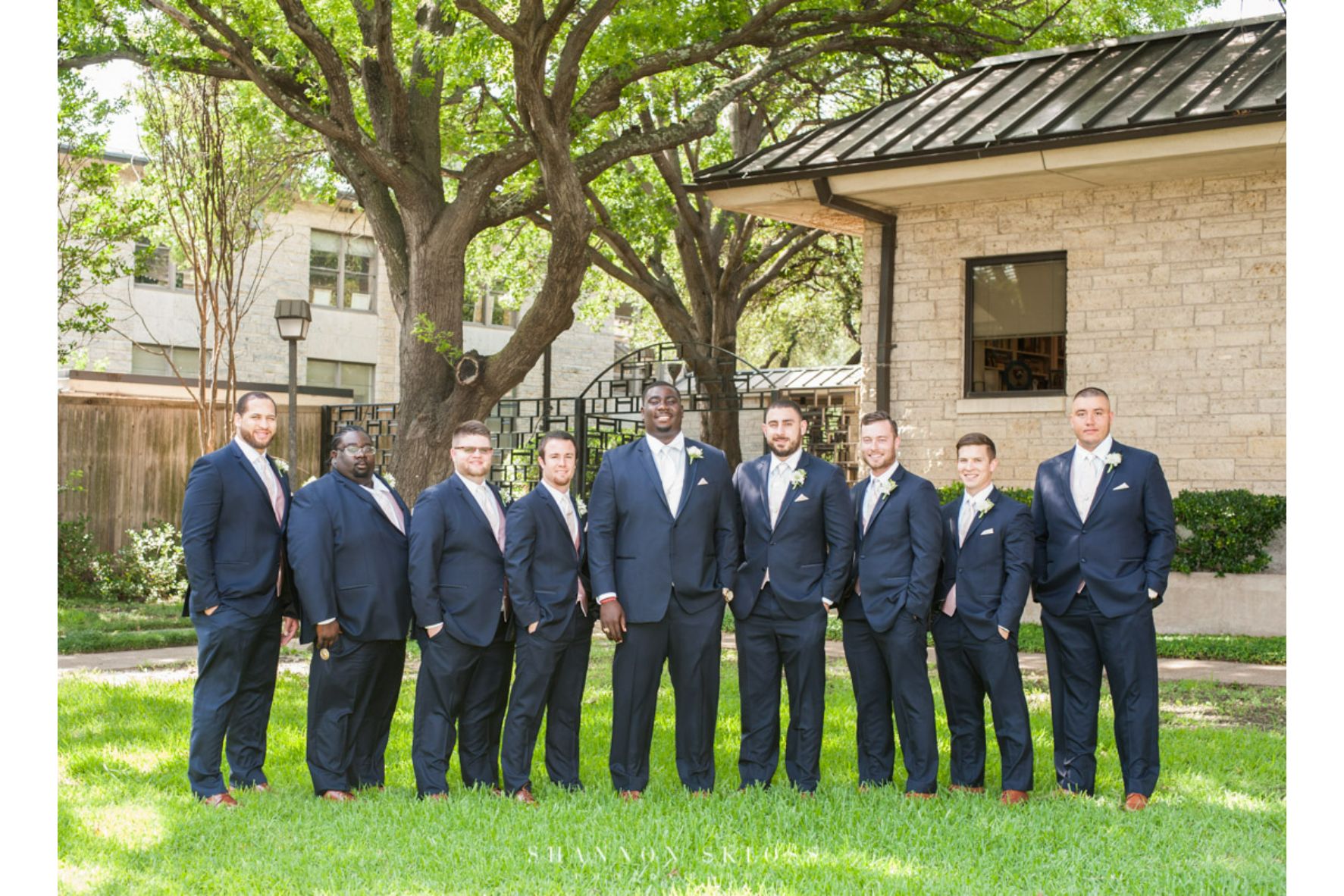 KM-006-dallas wedding-groomsmen suits-navy suit-blush and navy wedding-JudyCordellEvents