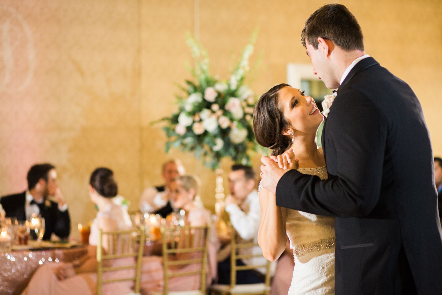 TD-019-Classic Wedding-Country Club Wedding-First Dance-Bride-Groom-JudyCordellEvents